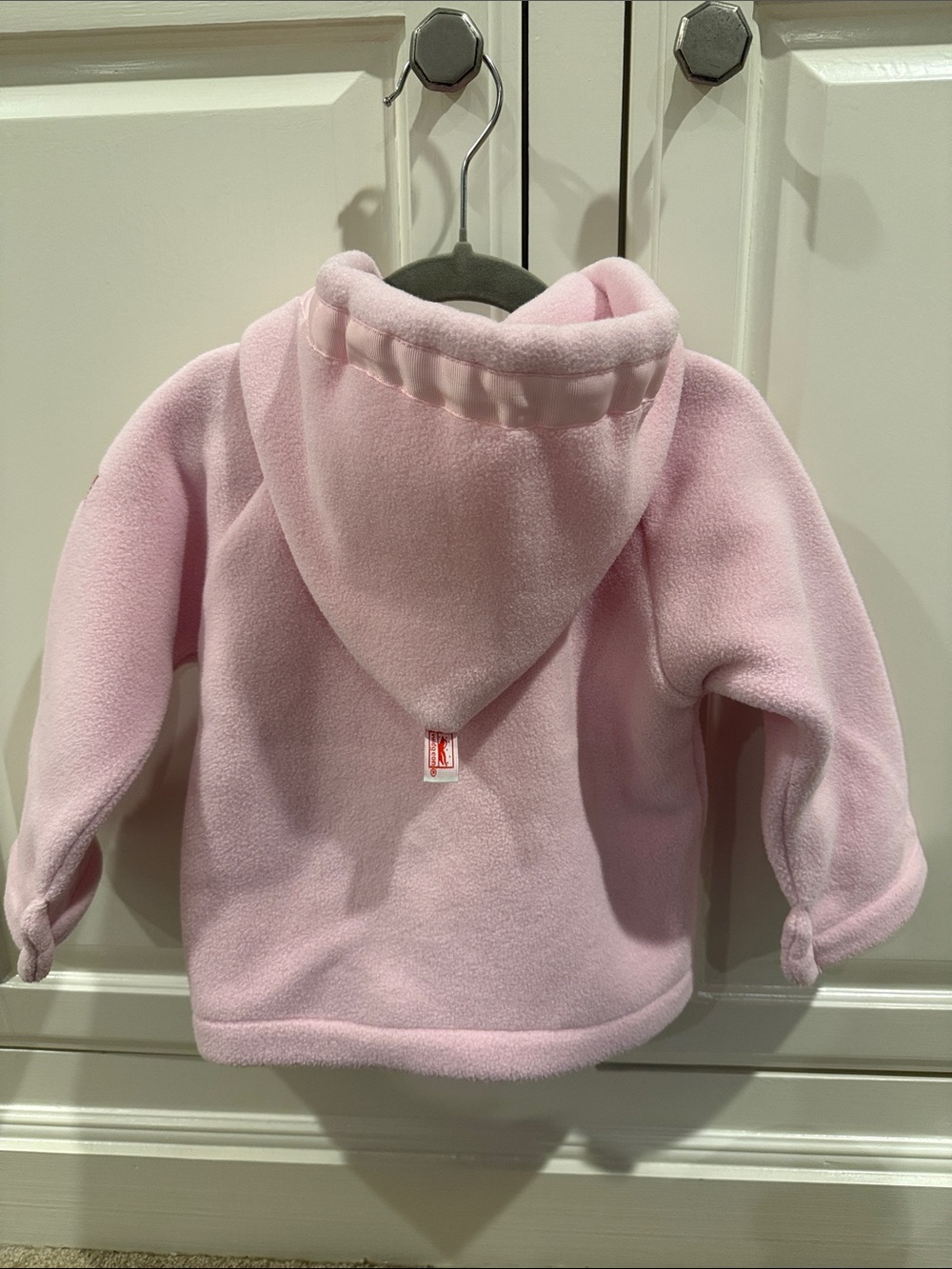Widgeon Toddler Pink Hooded Fleece Jacket - Picture 8 of 8